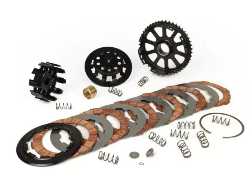 koppeling  BGM pro superstrong 6 plaat, 10 lente  lambretta li, li s, sx. tv (serie 2 3), dl/gp   46 tanden