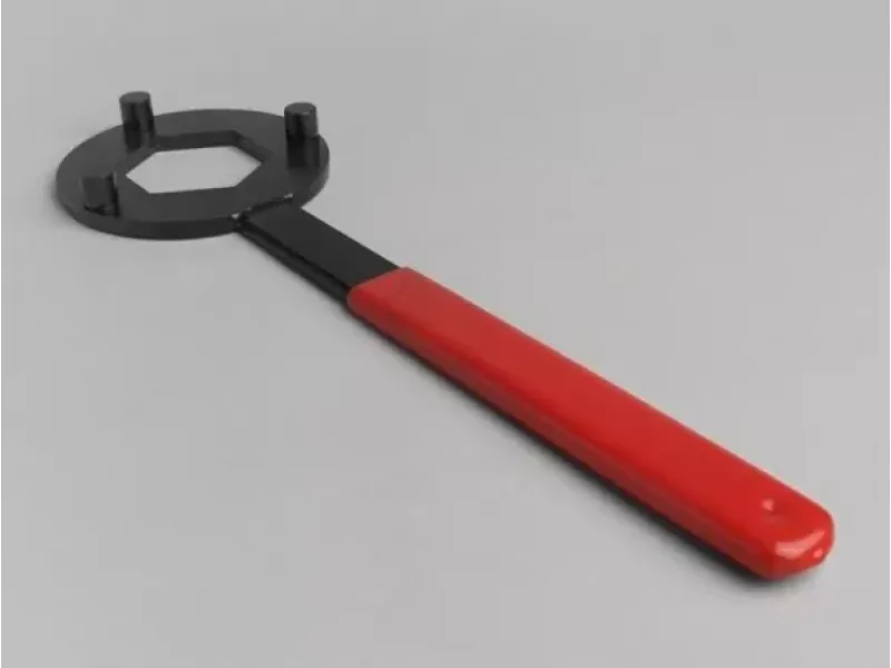 koppelingsblokkeergereedschap  46mm 3 pins  piaggio 50cc 2 takt (type sfera 1), piaggio 80cc 2 takt