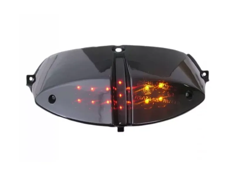 Achterlicht met LED + RAW Speedfight 2 - Black