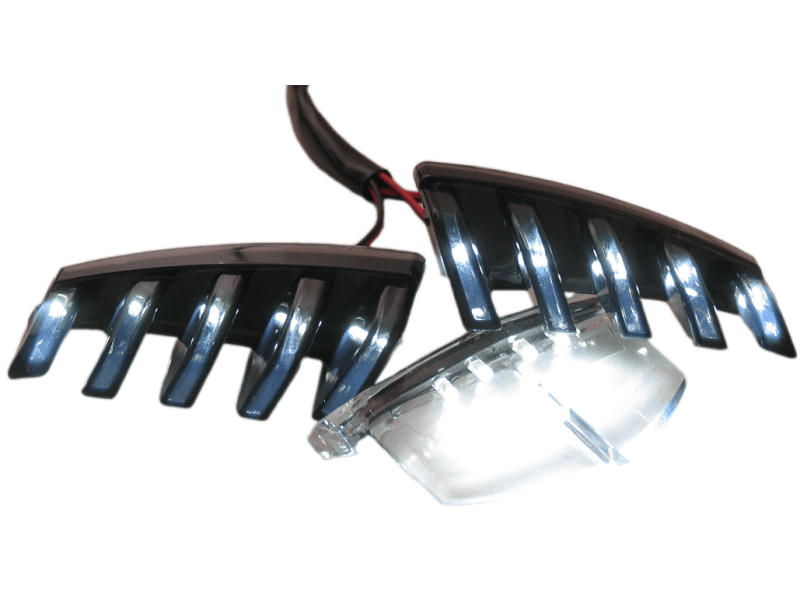 LED verlichting voorkap Piaggio Zip