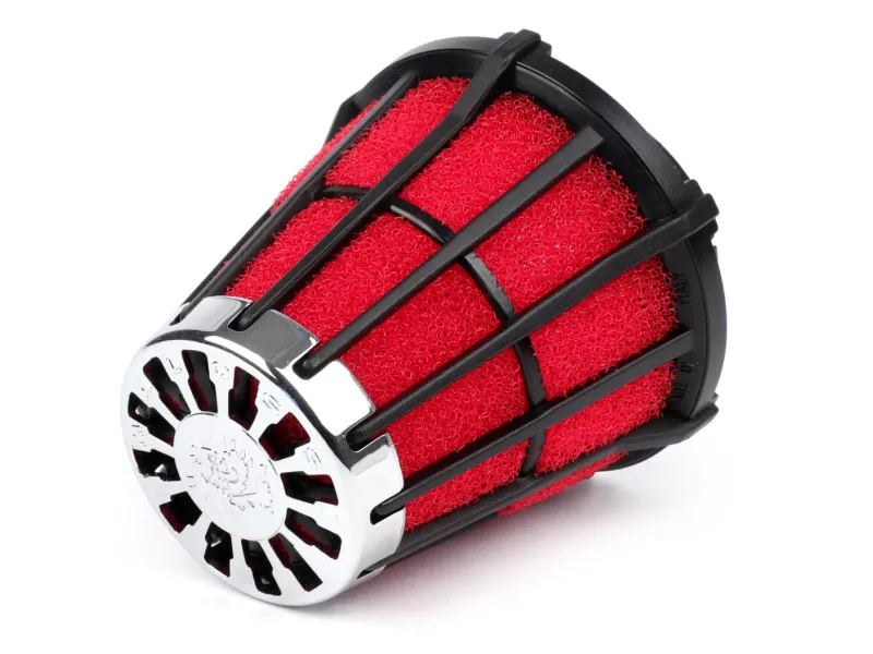 Luchtfilter  Malossi e5  0掳 cs=43mm Rood Zwart Mikuni