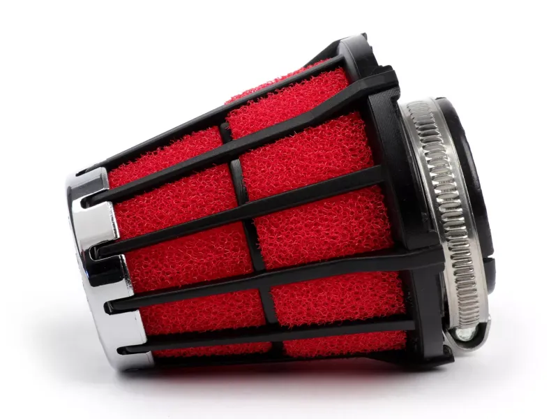 Luchtfilter  Malossi e5  0掳 cs=43mm Rood Zwart Mikuni