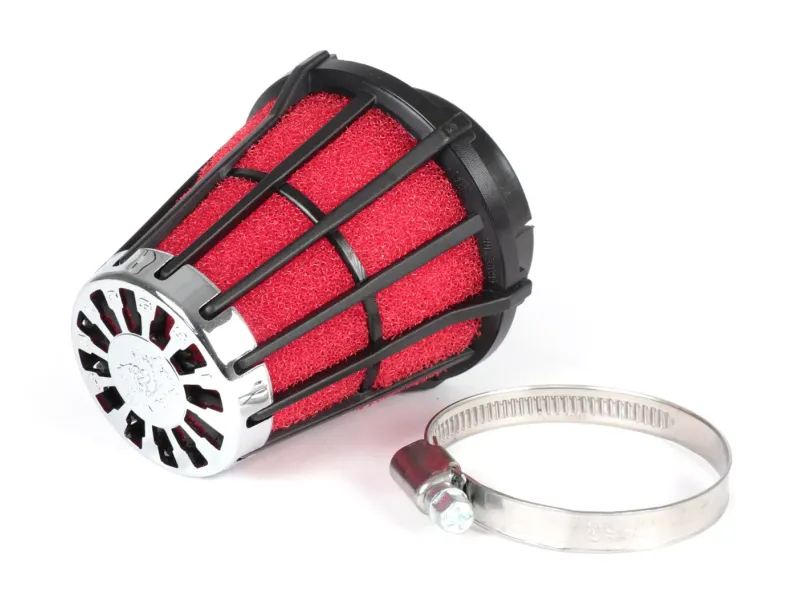 Luchtfilter Malossi  e5  0 cs= 53mm Rood Zwart Mikuni