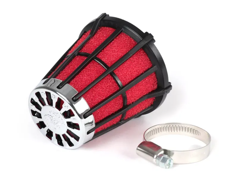 Luchtfilter Malossi e5  0掳 cs= 38mm Rood Zwart