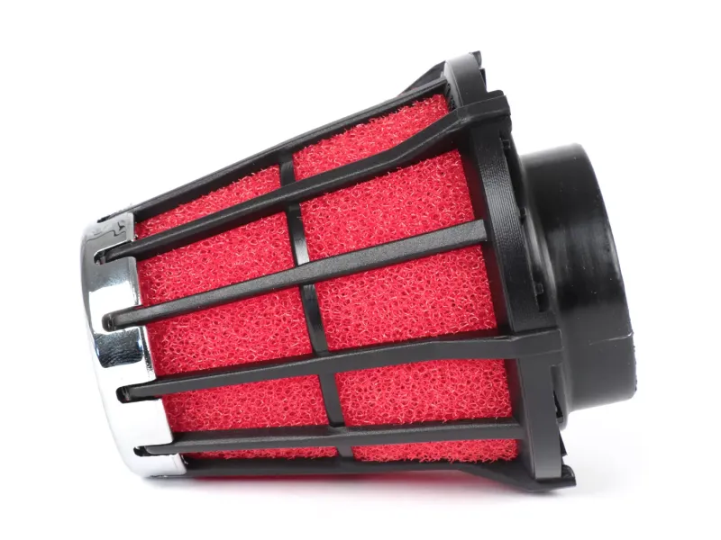 Luchtfilter Malossi e5  0掳 cs=44mm Rood Zwart Mikuni vm 15 21