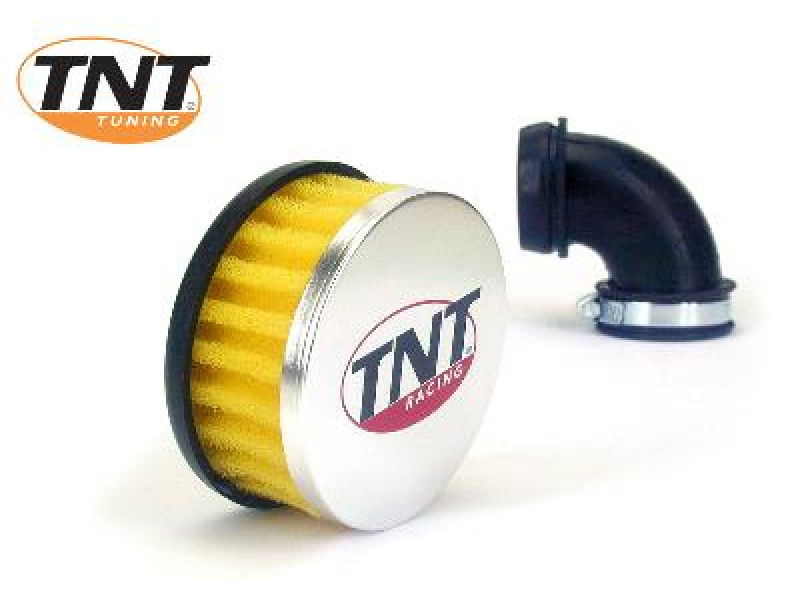 Luchtfilter TNT - Box haaks - 28-35 mm - Geel