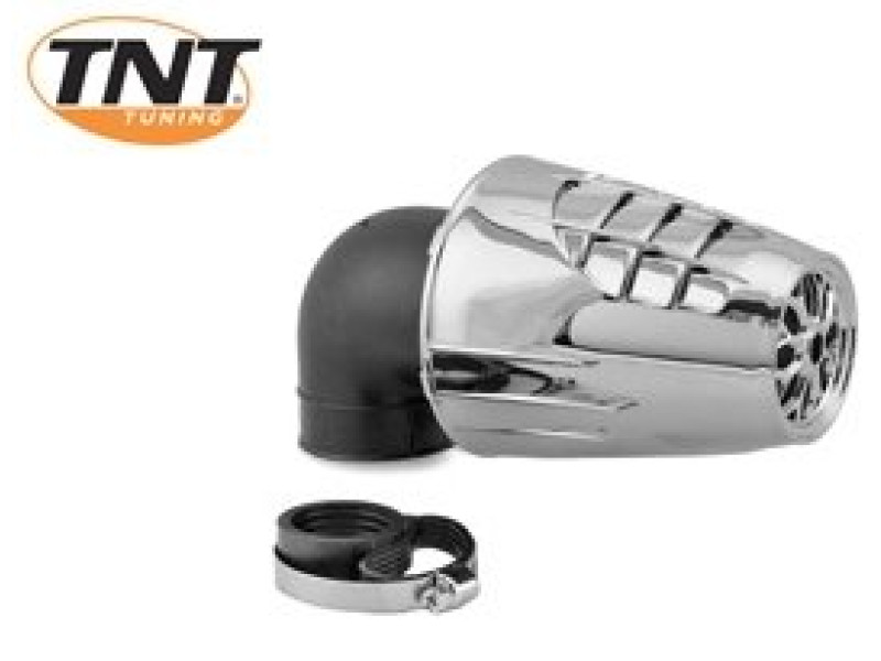 Luchtfilter - TNT - Omus - 28 - 35 mm - Chroom