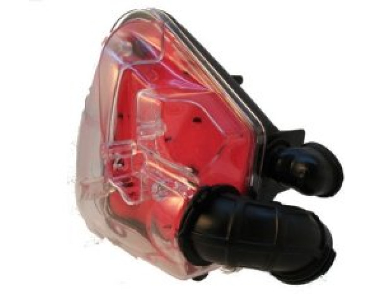 Luchtfilter - Transparant/Rood - Minarelli