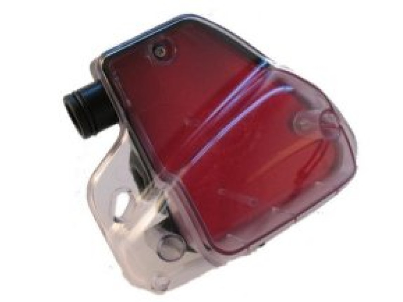 Luchtfilter - Transparant/Rood - Peugeot Scooters