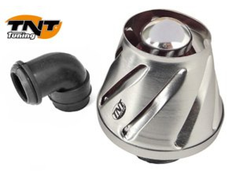 Luchtfilter Helix Tnt Ø28/35mm Chroom