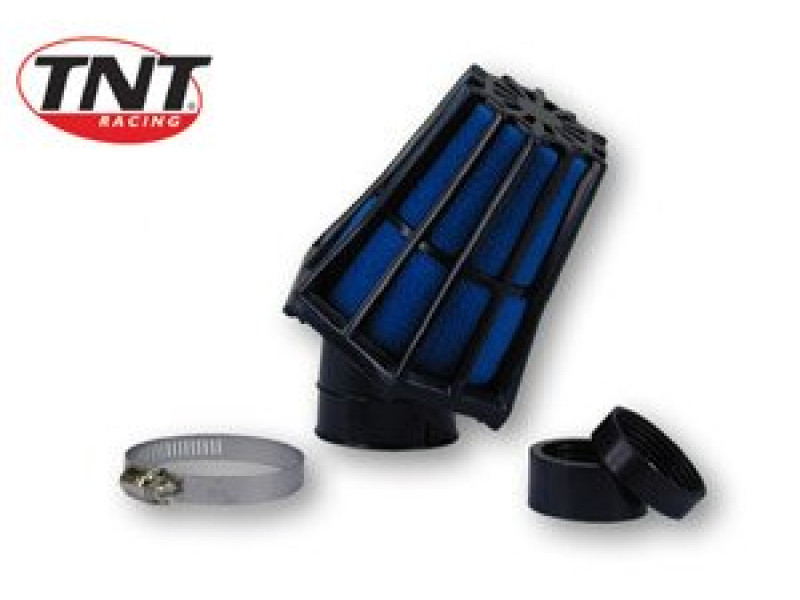 Luchtfilter Race Tnt Ø28/35mm Zwart/Blauw