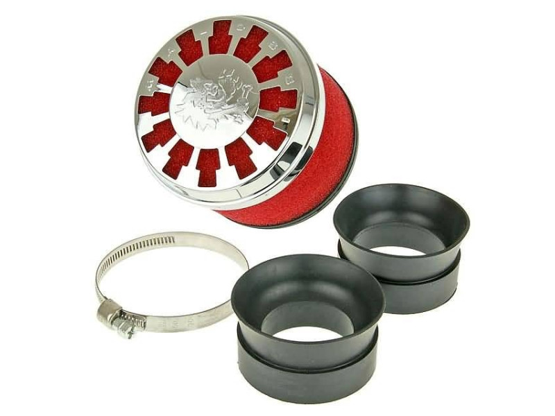 Luchtfilter - Malossi - E13 - Recht - 42 t/m 58 mm