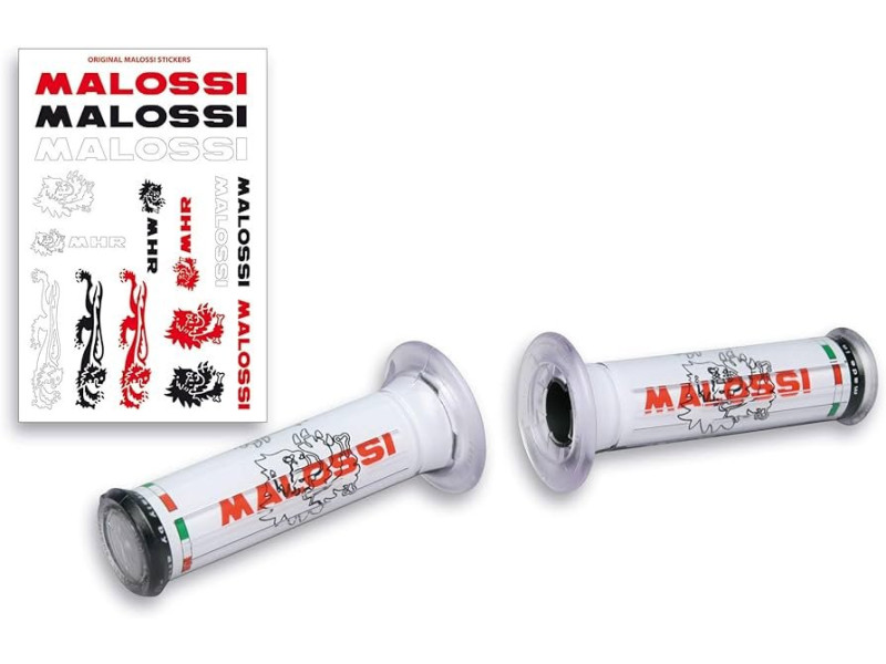 Malossi handvaten Ø=22 24mm wit