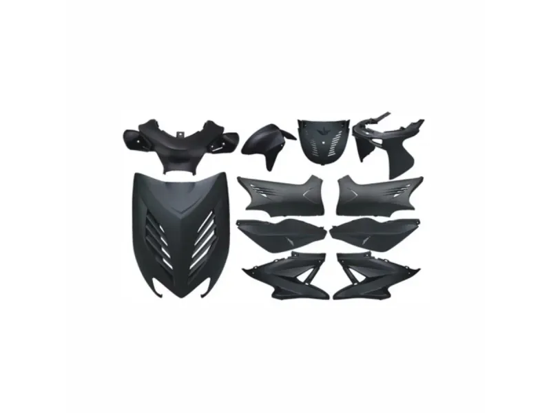 Kappenset Aerox Special Zwart Mat - DMP