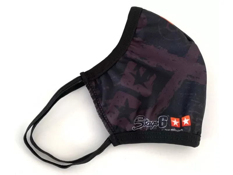 Mondkapje / Mondmasker - Stage 6 - Zwart