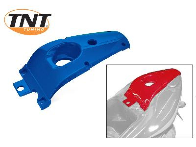 Monoseat - Yamaha Aerox - Blauw chroom