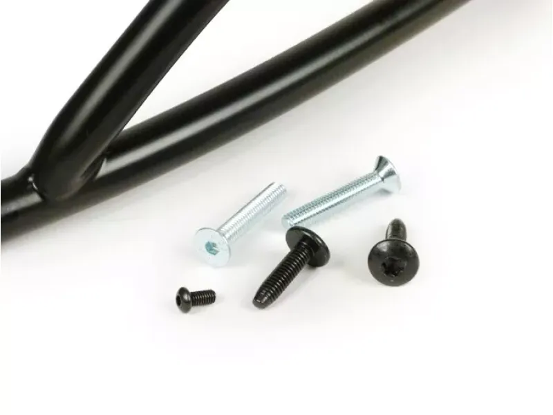 Valbeugel Vespa Sprint Achter - Mat zwart (Piaggio 1B001279)