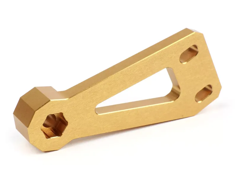 montagebeugel pm 59 x  heikotuning  brace v1, v2, pm tsab   goud   piaggio 125 180 cc 2 takt ac/lc