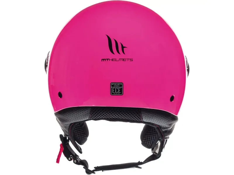 Goedkope Scooterhelm Glans Roze - model 'Street' 