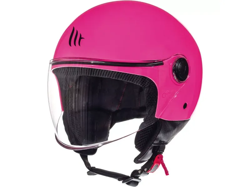 Goedkope Scooterhelm Glans Roze - model 'Street' 