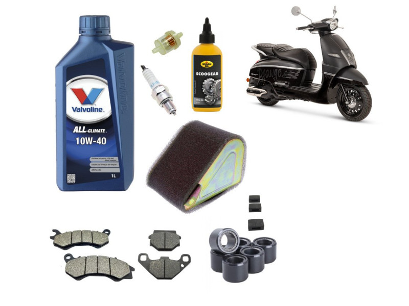 Groot Onderhoudspakket Peugeot Django 125 4T E3 2014-2017