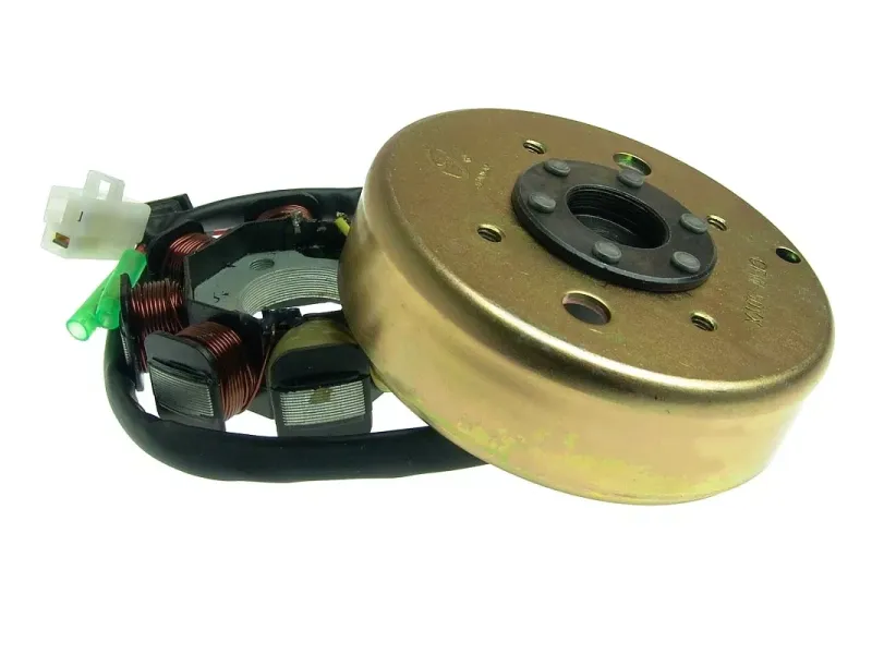 Ontsteking met vliegwiel China 4T / GY6 / Retro / AGM / Kymco / Peugeot