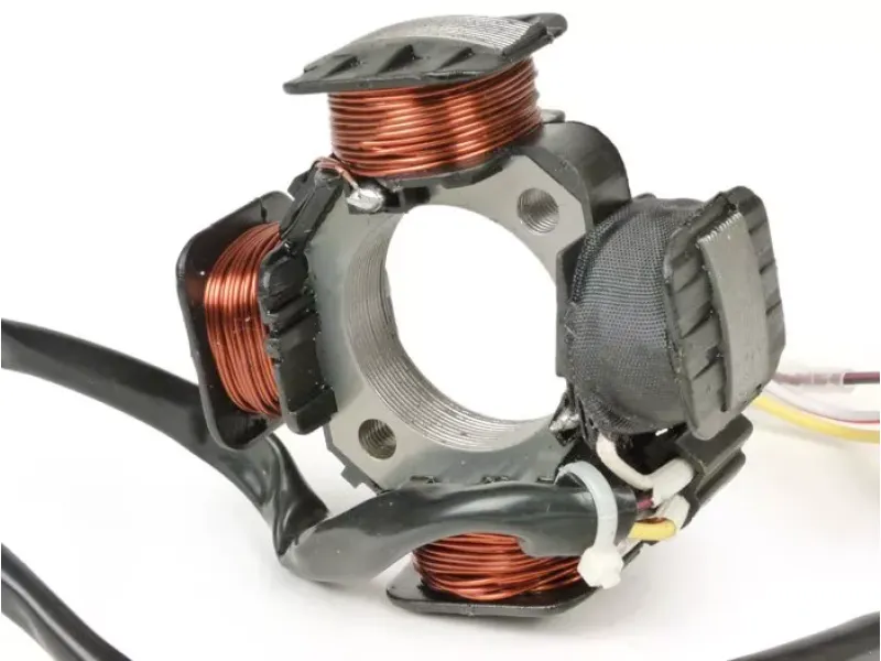 ontsteking  oem kwaliteit stator  morini 50ccm   3 draads, ø=84mm   (benelli, suzuki, italjet, malaguti, derbi, atala)