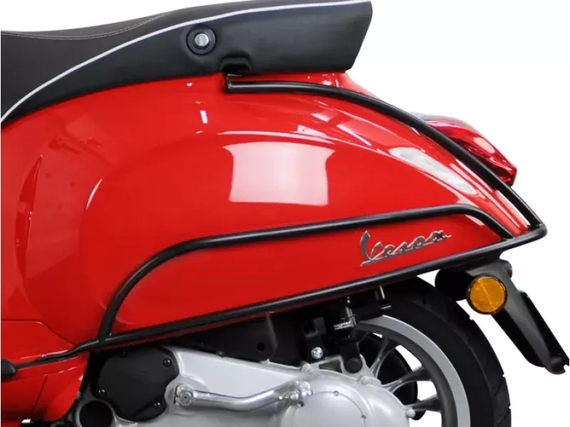 Valbeugel Vespa Sprint Achter - Mat zwart (Piaggio 1B001279)