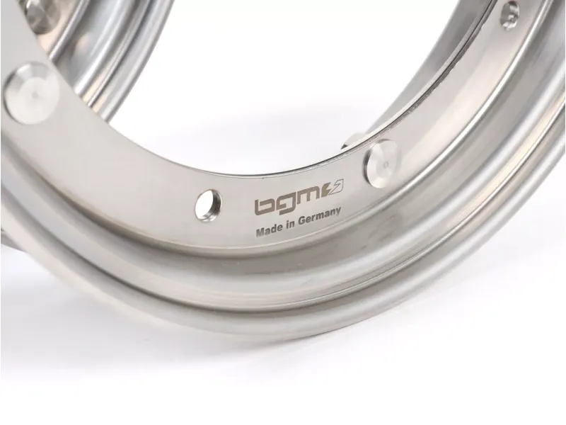 paar velgen  BGM pro 2.10 10 inch  vespa (type px)   rvs
