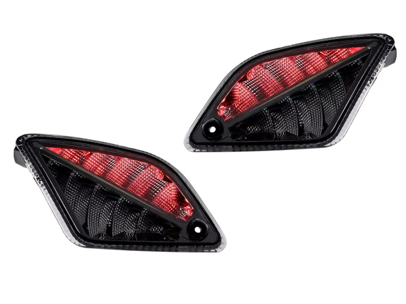 Paar Knipperlichten Achter MOTO NOSTRA 2K22 (-2014) Dynamisch LED Volglicht Met Positielicht