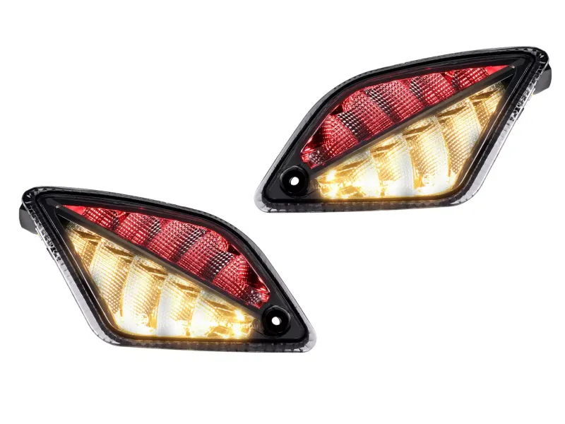 Paar Knipperlichten Achter MOTO NOSTRA 2K22 (-2014) Dynamisch LED Volglicht Met Positielicht