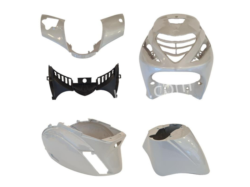 Kappenset Piaggio Zip Pearl white