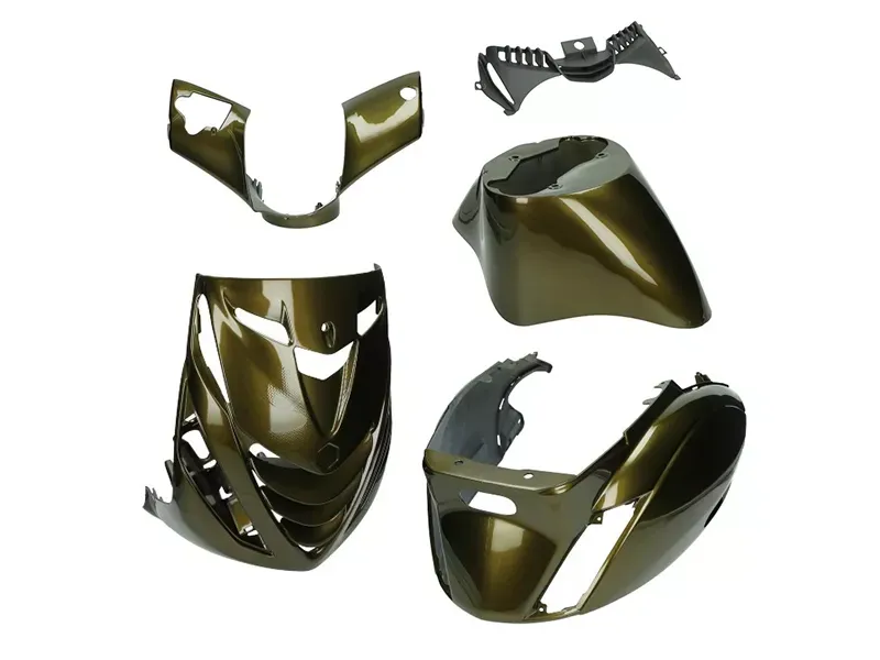 Kappenset (Maronne Brons) Piaggio Zip2000 Model SP 5-delig