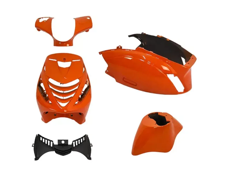 Kappenset (KTM GP1 orange) Piaggio Zip2000 Model SP 5-delig