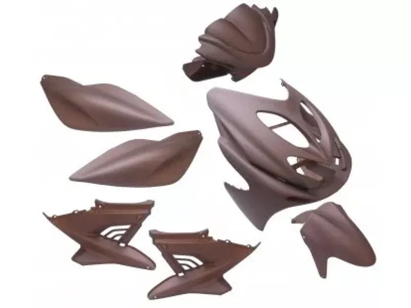 Aerox Kappenset - Mat bruin