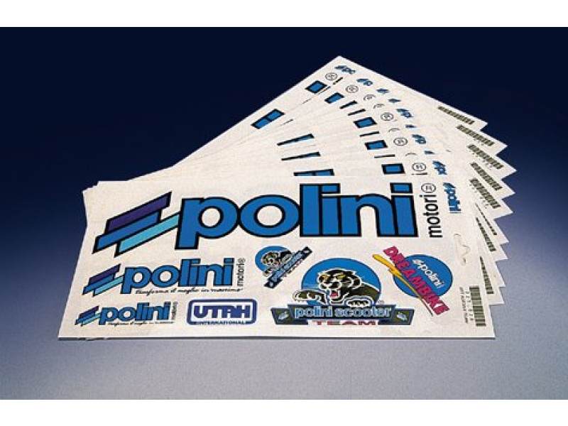 Polini stickerset 225.020