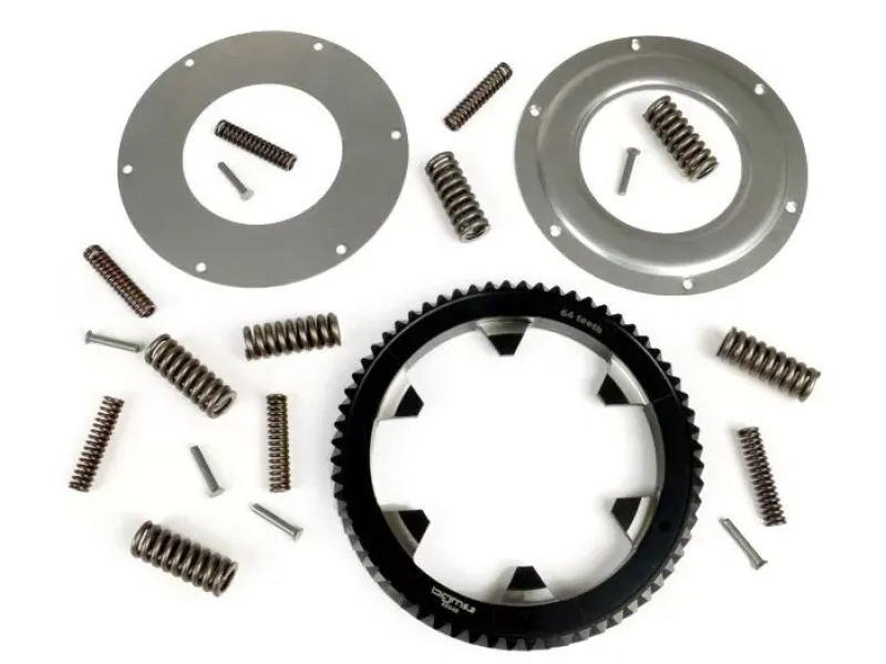 primaire versnelling  BGM pro  vespa px200, rally200   incl. reparatieset voor primaire versnelling BGM pro versterkt   65 tanden (spiraalvormig)