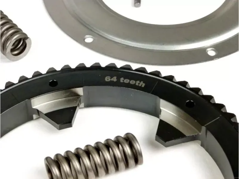 primaire versnelling  BGM pro  vespa px200, rally200   incl. primaire versnelling reparatieset BGM pro versterkt   64 tanden (schroefdraad)