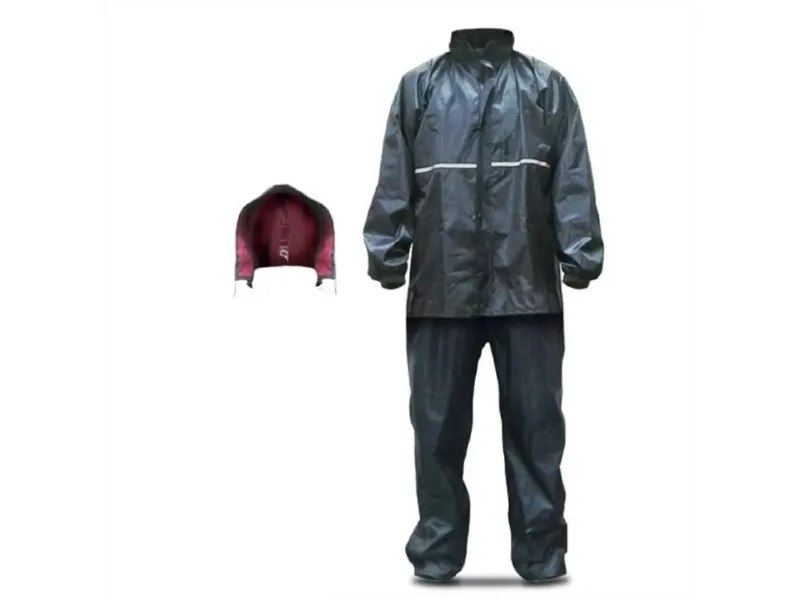 Regenpak Blauw maat L