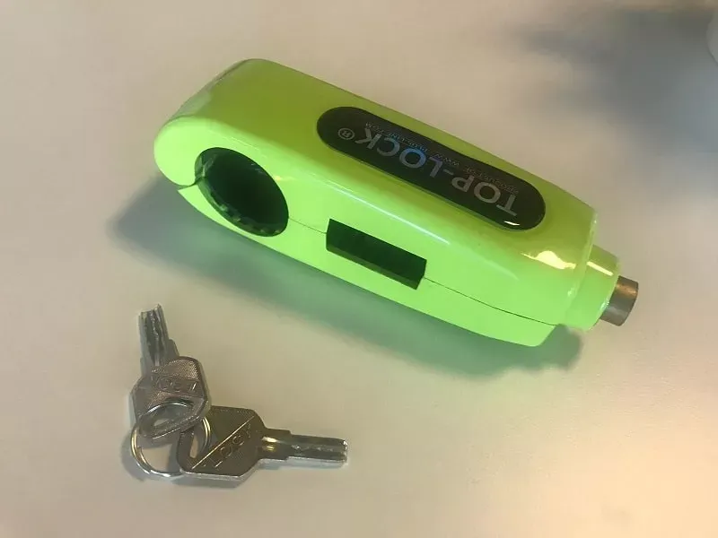 Remhevelslot scooter (geel)