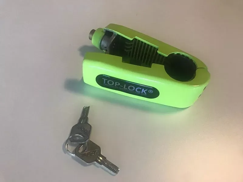 Remhevelslot scooter (geel)