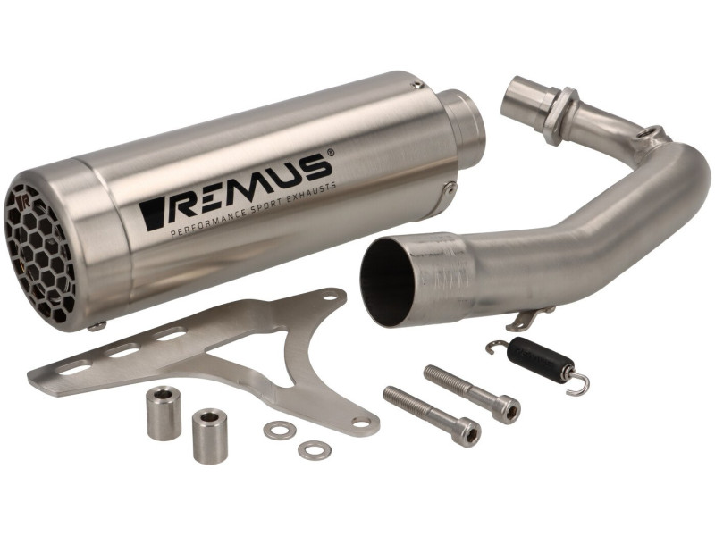 Uitlaat Remus Vespa Primavera / Sprint 4T iGet (RVS)