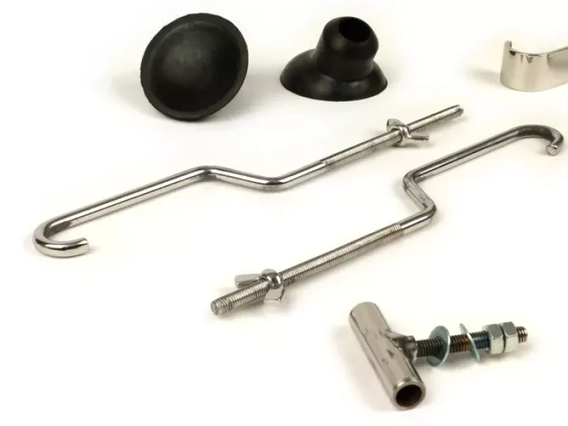 Reparatieset Voor Bagagedrager Opklapbaar Voorzijde MOTO NOSTRA Vespa Smallframe V50