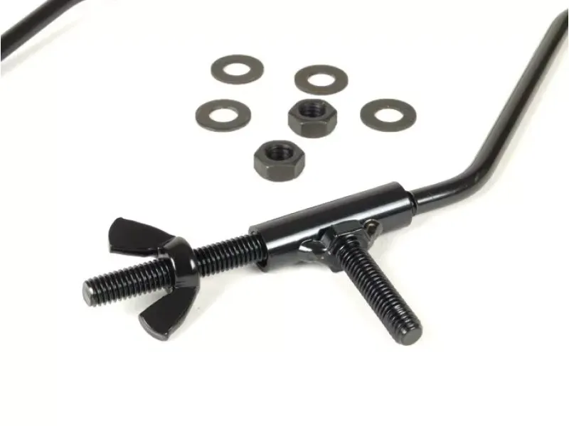 Reparatieset Voor Bagagedrager Opklapbaar Voorzijde MOTO NOSTRA Vespa Smallframe V50, PV125, ET3 Vespa Largeframe Rally180 Zwart
