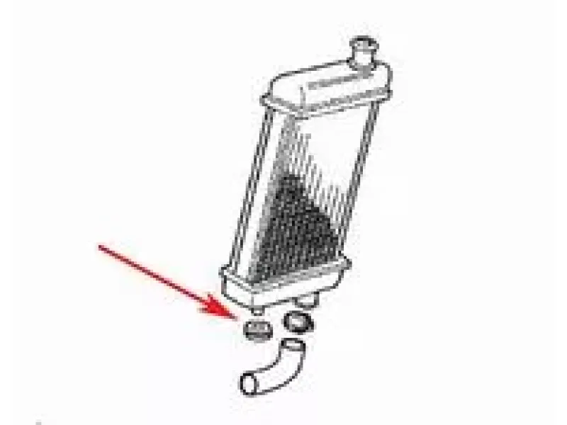 Rubber Radiateur - Derbi Senda