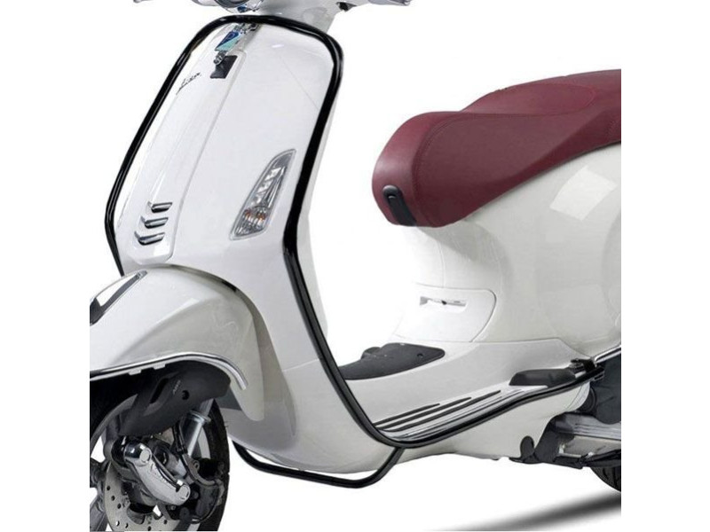Valbeugel Vespa Sprint Voor - Mat zwart (Piaggio 1B001271)
