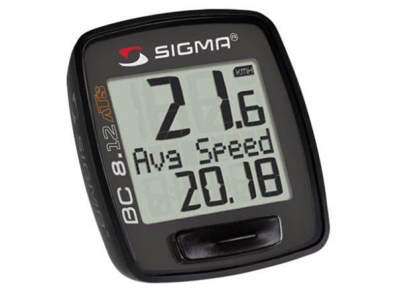 Digitale K/m Teller - Sigma Fietscomputer BC 8.12