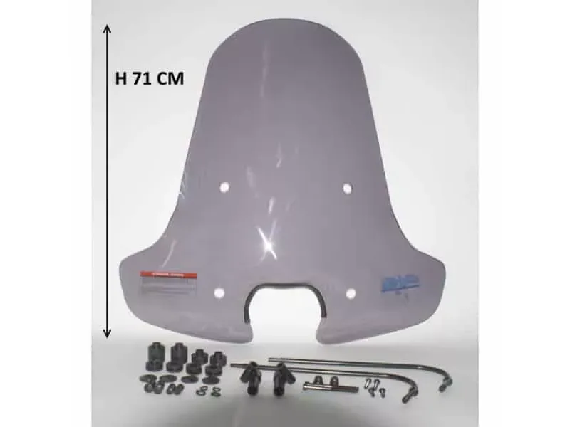 Windscherm Piaggio Zip 4T+ 2T (Zip 2000) - Hoog/Smoke