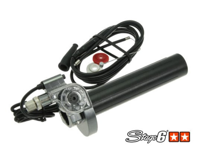 Snelgas - Stage 6 - CNC - Staalgrijs