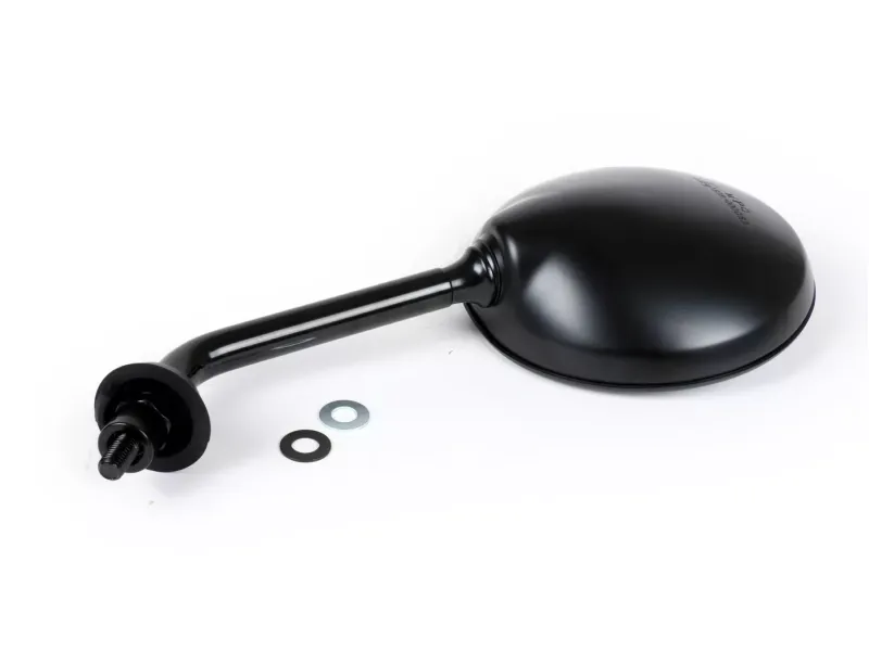 Spiegel MOTO NOSTRA Short Vespa GTS 125-250-300 GTL 125 (ZAPM 31101) Voor Rechts En Links Halfmat Zwart Rechtse Draad